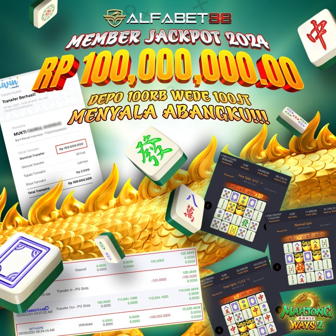 DAFTAR ALFABET88 SITUS SLOT PG SOFT MAHJONG WAYS TERPERCAYA 2024